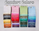 Custom Comfort Color Tee logo