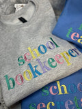 Custom Bold Colorful Font Sweatshirt