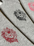 Boho Lion Embroidery