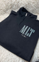 Embroidered Nurse or Doctor Acronym with Personalized Name on Quarter Zip, Gifts for Nurse, Christmas Gifts for Nurses, Gift for Doctors