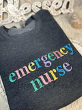 Custom Bold Colorful Font Sweatshirt
