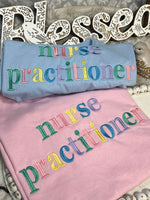 Custom Bold Colorful Font Sweatshirt
