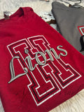 School Custom 3-D Puff Embroidery (not vinyl)