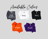 Glow in the dark thread ghost Sweatshirt