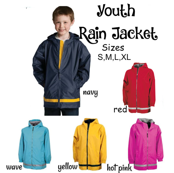 Youth Charles River Rain Jacket