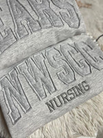 Custom Raggy Ash on Ash Sweatshirt
