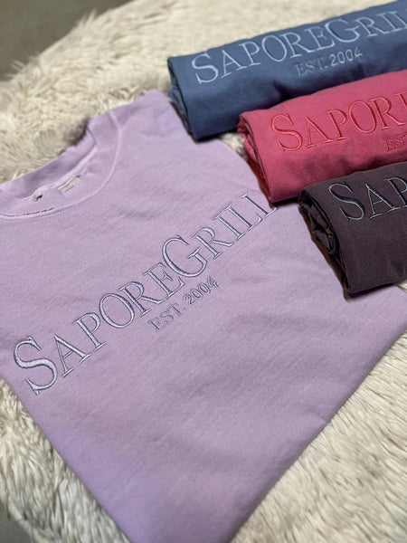 Custom Comfort Color Tee logo