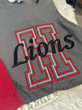 School Custom 3-D Puff Embroidery (not vinyl)