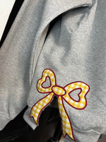 Side bow Thanksgiving Sweatshirt