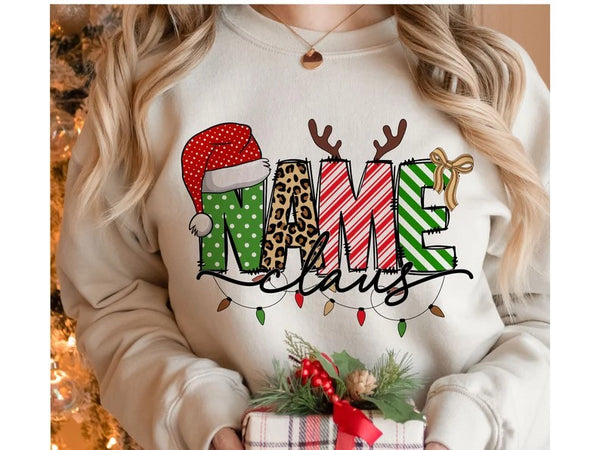 Custom Christmas Name
