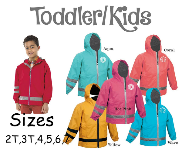 Toddler/ Kids Charles River Rain Jacket
