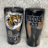School Epoxy Glitter Tumbler
