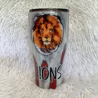 School Epoxy Glitter Tumbler