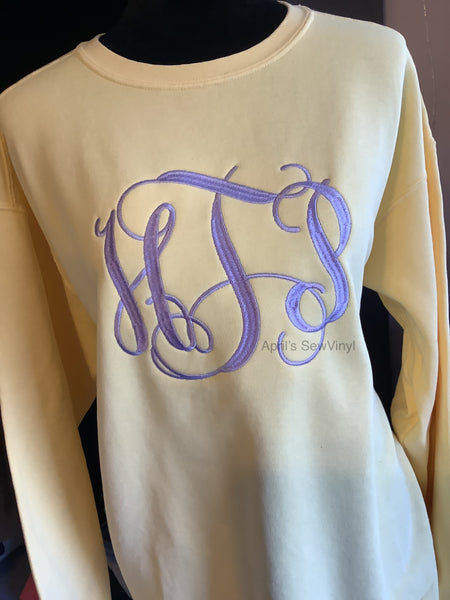 Comfort color mystery sweatshirt