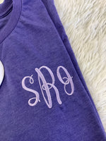 Monogram Hat and Tee Set