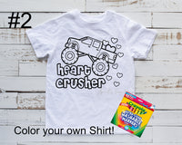 Valentine's Coloring Shirt