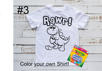 Valentine's Coloring Shirt