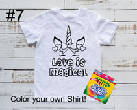 Valentine's Coloring Shirt