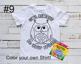 Valentine's Coloring Shirt