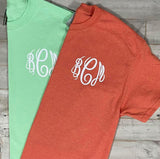 MYSTERY MONOGRAM Tees