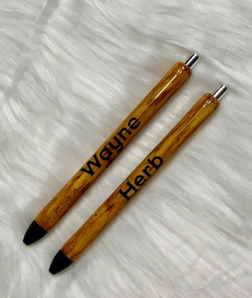 Woodgrain Epoxy Pen